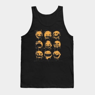 gloomy emoticons Tank Top